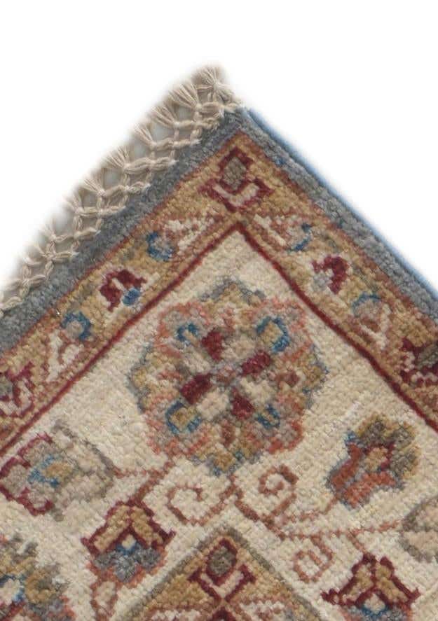 2' 8 x 8' 3 Hand Knotted Ziegler Runner Rug