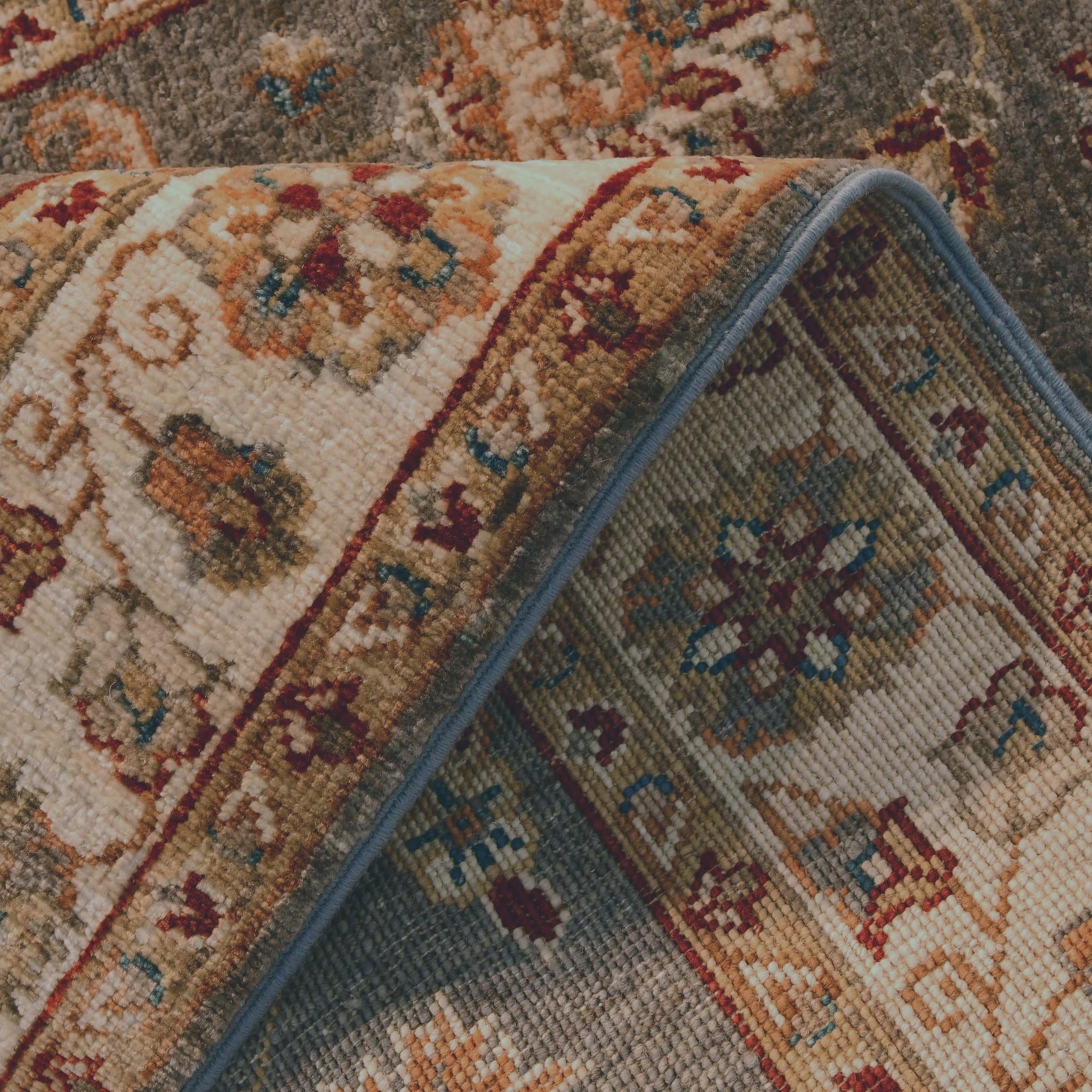 2' 8 x 8' 3 Hand Knotted Ziegler Runner Rug