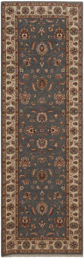 2' 8 x 8' 3 Hand Knotted Ziegler Runner Rug