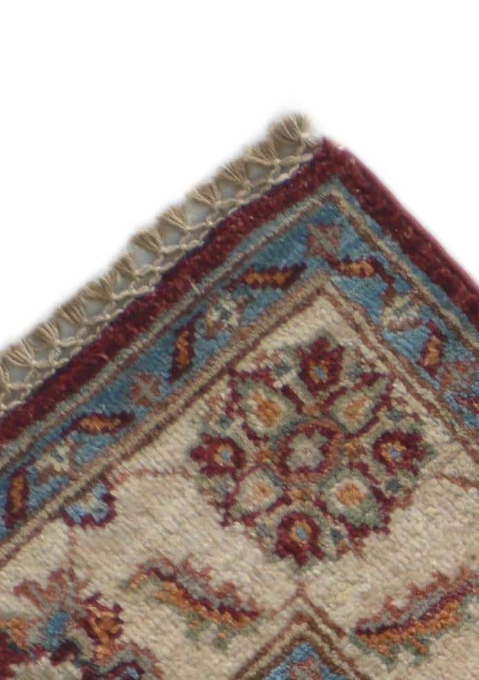 2' 8 x 8' 7 Hand Knotted Ziegler Runner Rug