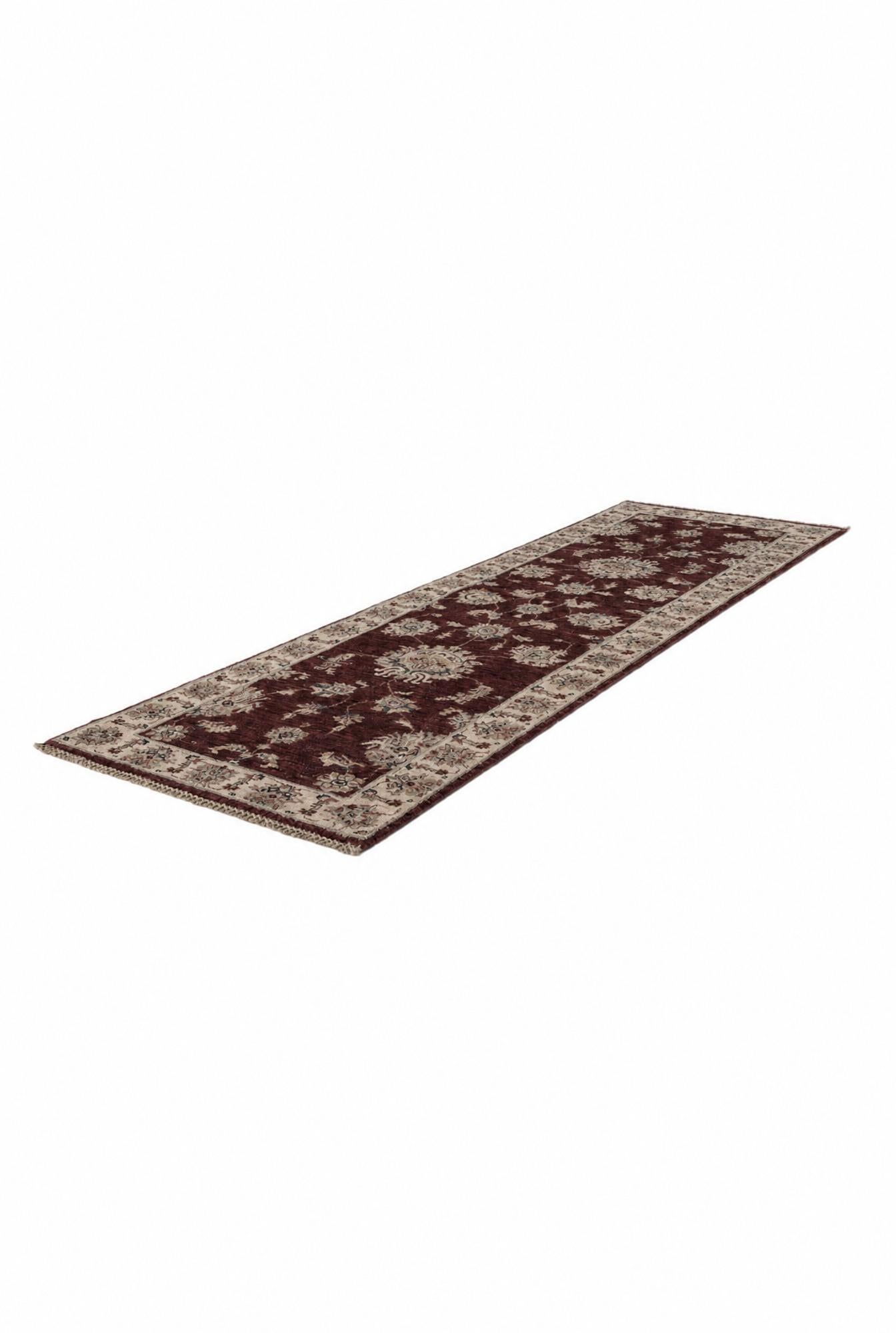 2' 7 x 8' 5 Hand Knotted Ziegler Runner Rug