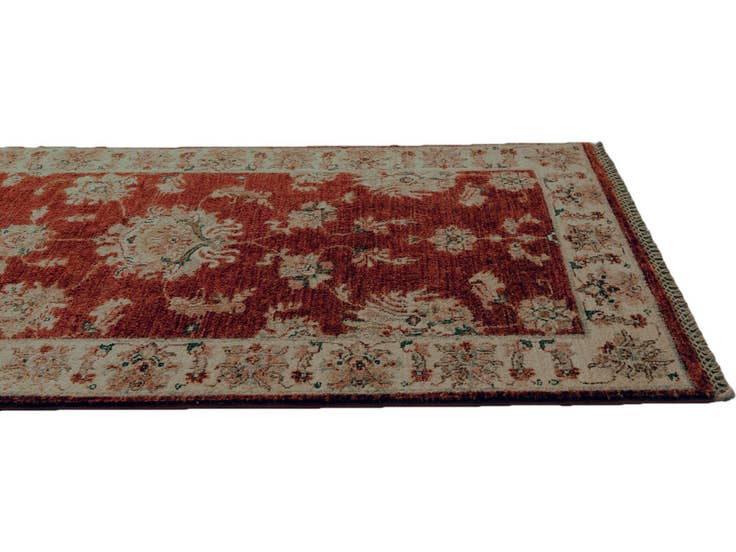 Detail image of 2' 7 x 8' 5 Hand Knotted Ziegler Runner Rug