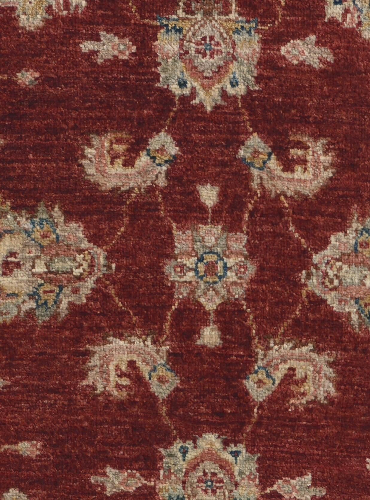 2' 7 x 8' 5 Hand Knotted Ziegler Runner Rug