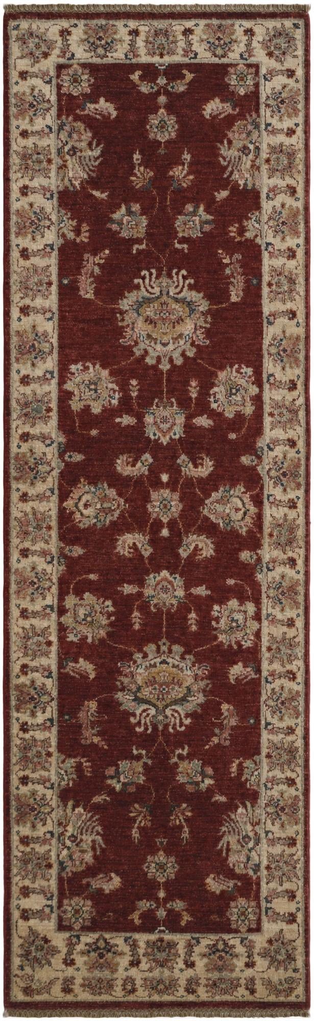 2' 7 x 8' 5 Hand Knotted Ziegler Runner Rug