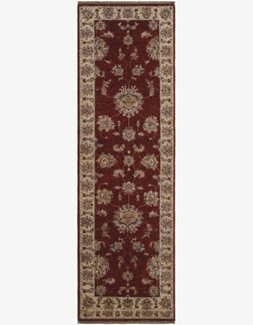 2' 7 x 8' 5 Hand Knotted Ziegler Runner Rug