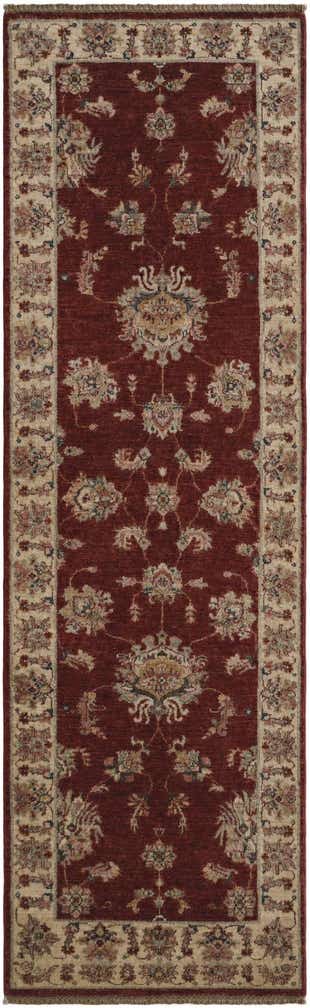2' 7 x 8' 5 Hand Knotted Ziegler Runner Rug