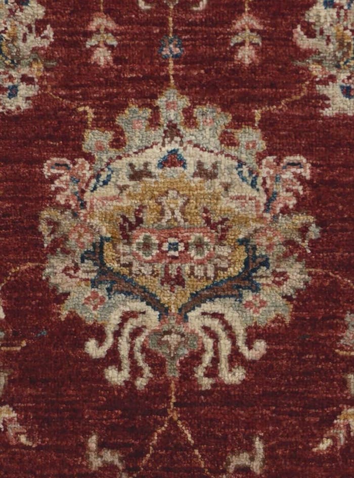 Detail image of 2' 9 x 8' 6 Hand Knotted Ziegler Runner Rug