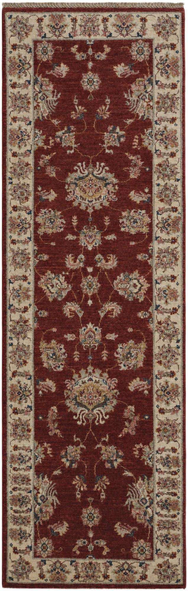2' 9 x 8' 6 Hand Knotted Ziegler Runner Rug