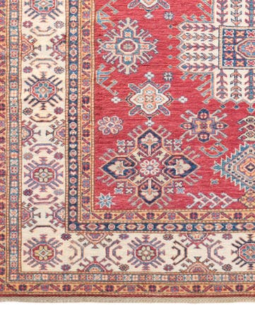 6' 1 x 6' 3 Hand Knotted Kazak Square Rug