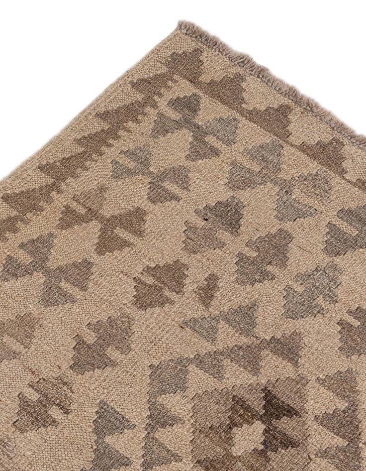 Detail image of 9' 10 x 10' 3  Hand Woven Kilim Maymana Wool Square Rug