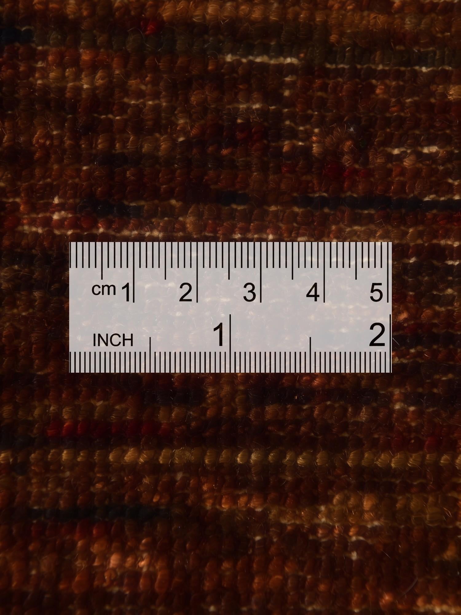 4' x 4' 3 Hand Knotted Ziegler Modern Square Rug