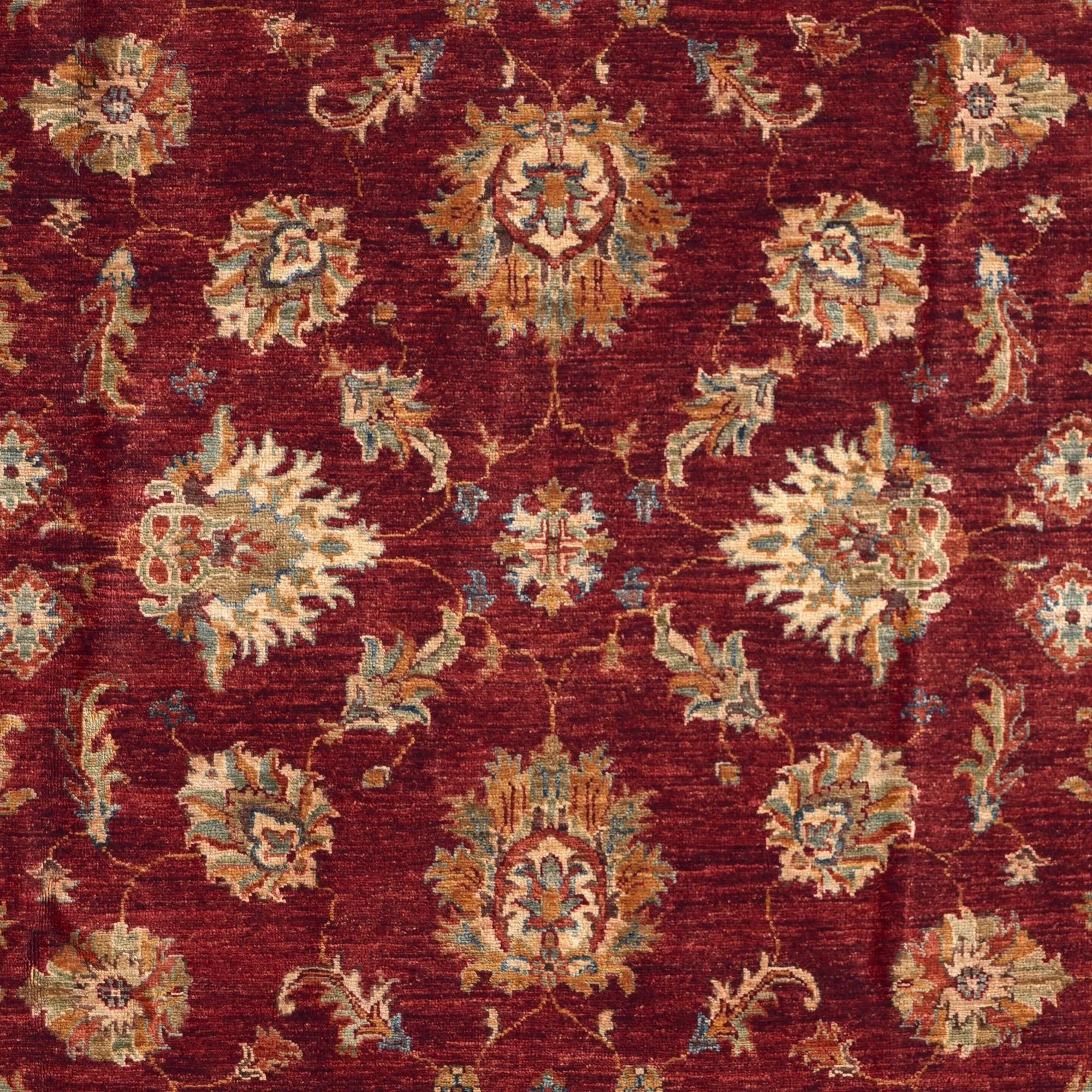 Detail image 10 of 10: 6' 2 x 6' 4 Hand Knotted Ziegler Square Rug