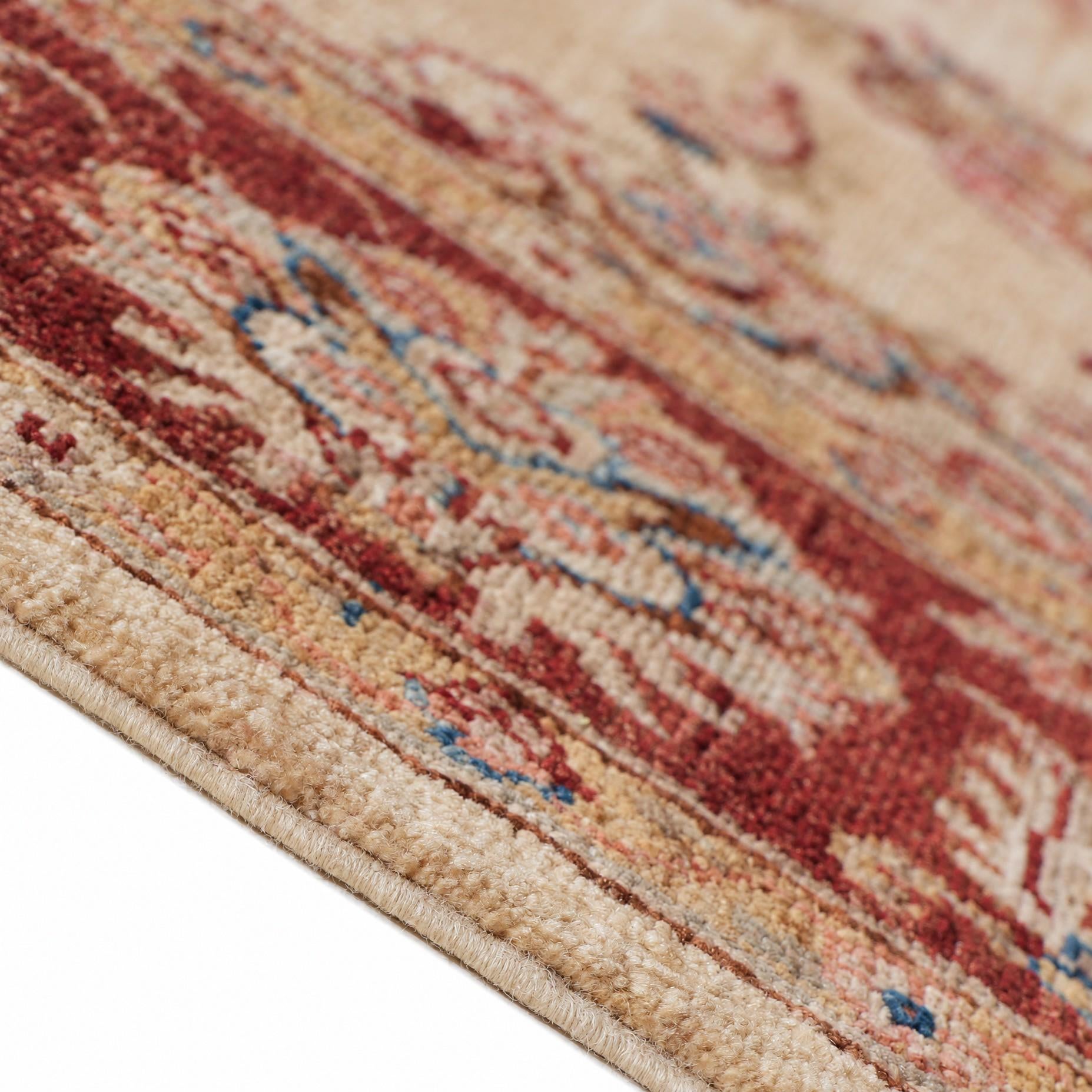 205cm x 205cm Hand Knotted Ziegler Square Rug
