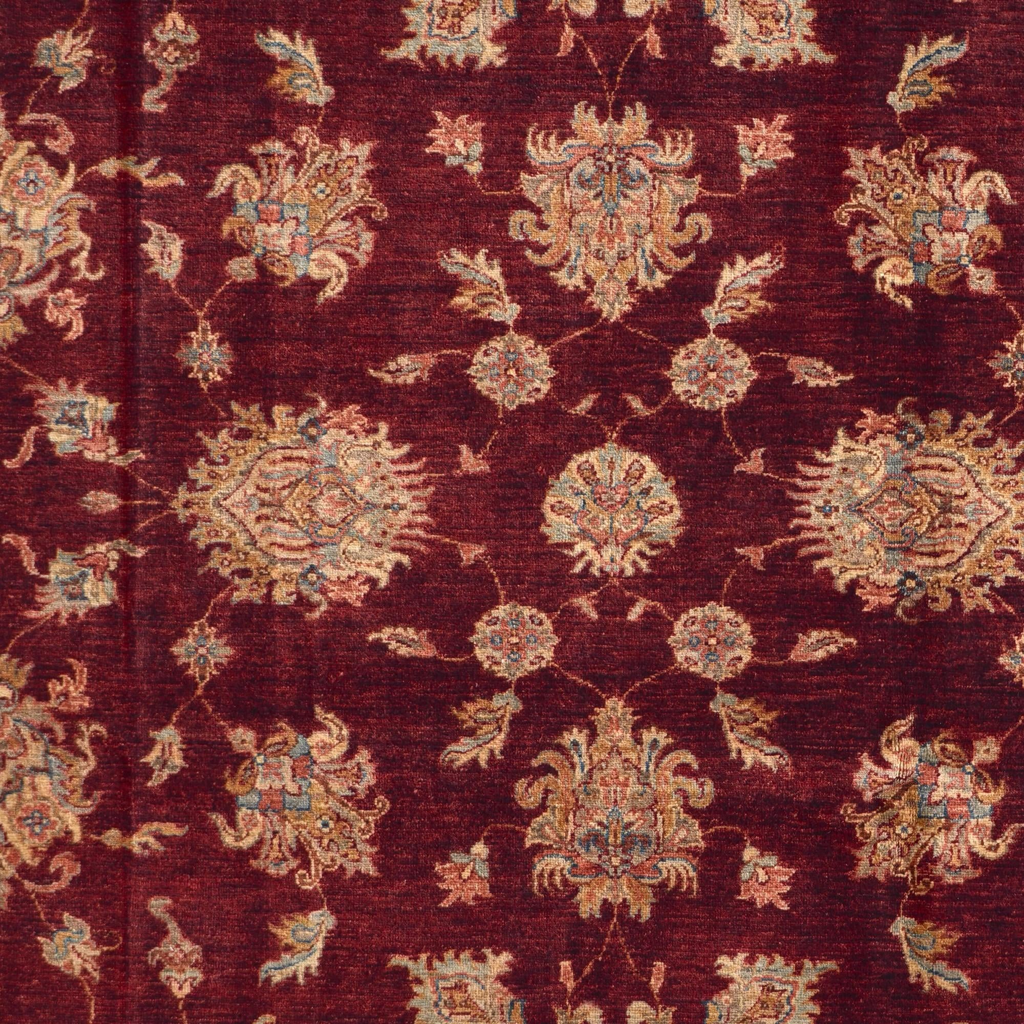 Detail image 10 of 10: 6' 7 x 6' 9 Hand Knotted Ziegler Square Rug