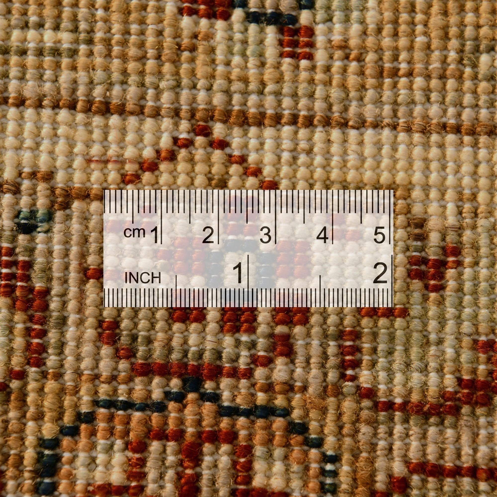 180cm x 190cm Hand Knotted Ziegler Square Rug