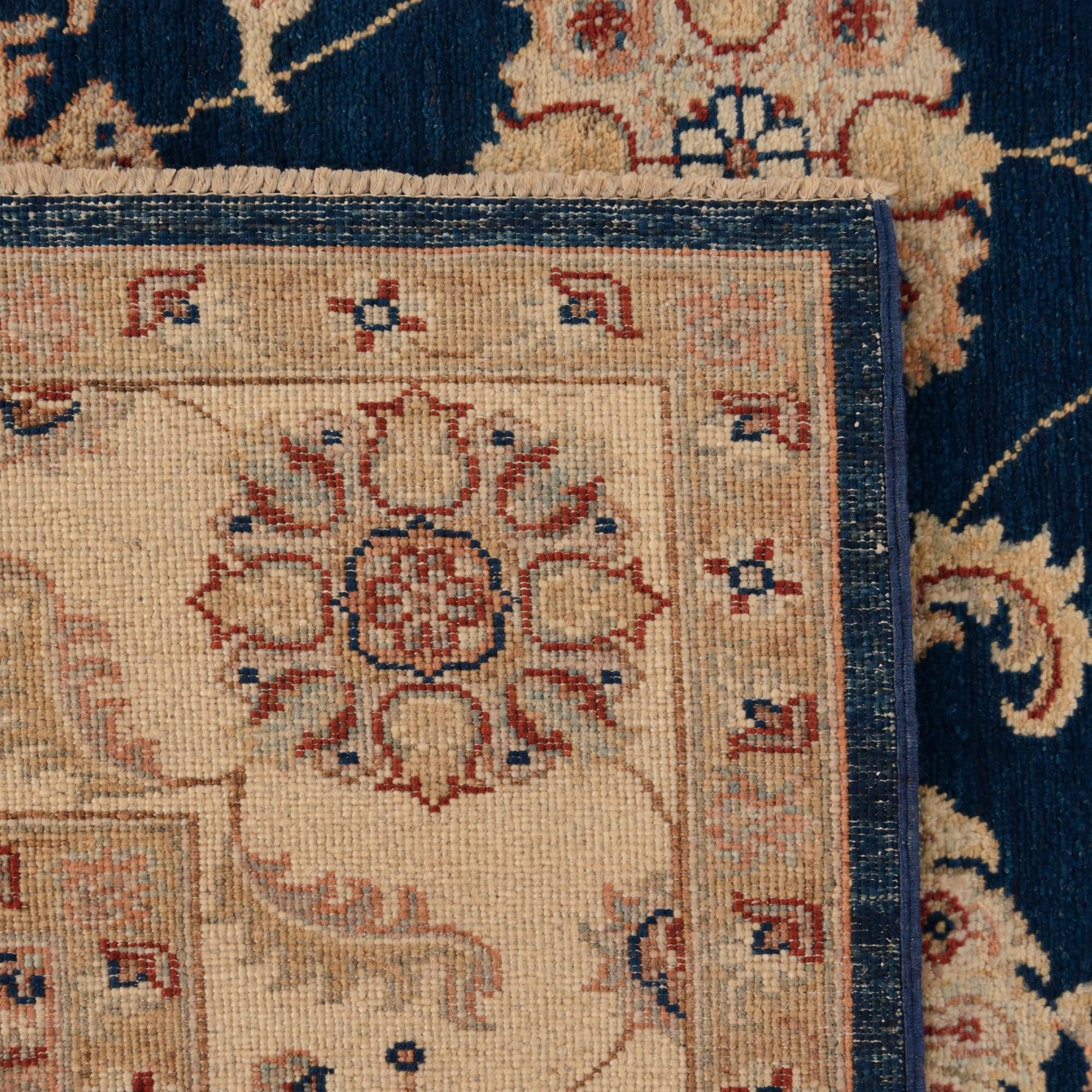 180cm x 190cm Hand Knotted Ziegler Square Rug