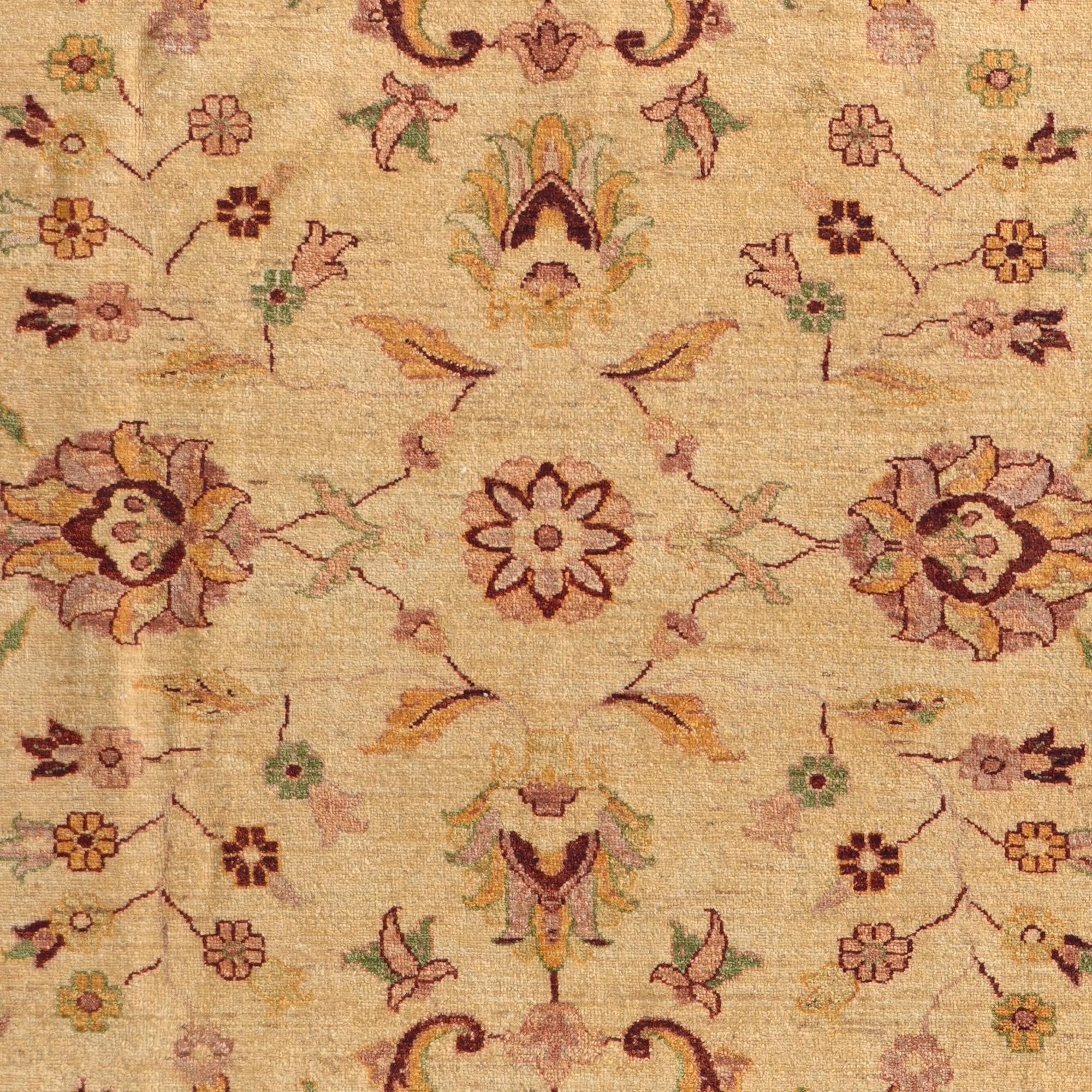 Detail image 10 of 10: 6' 3 x 6' 4 Hand Knotted Ziegler Square Rug