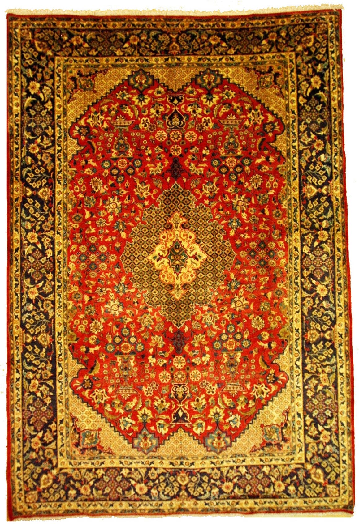 Red 8' 3 x 12' Isfahan Persian Rug eSaleRugs