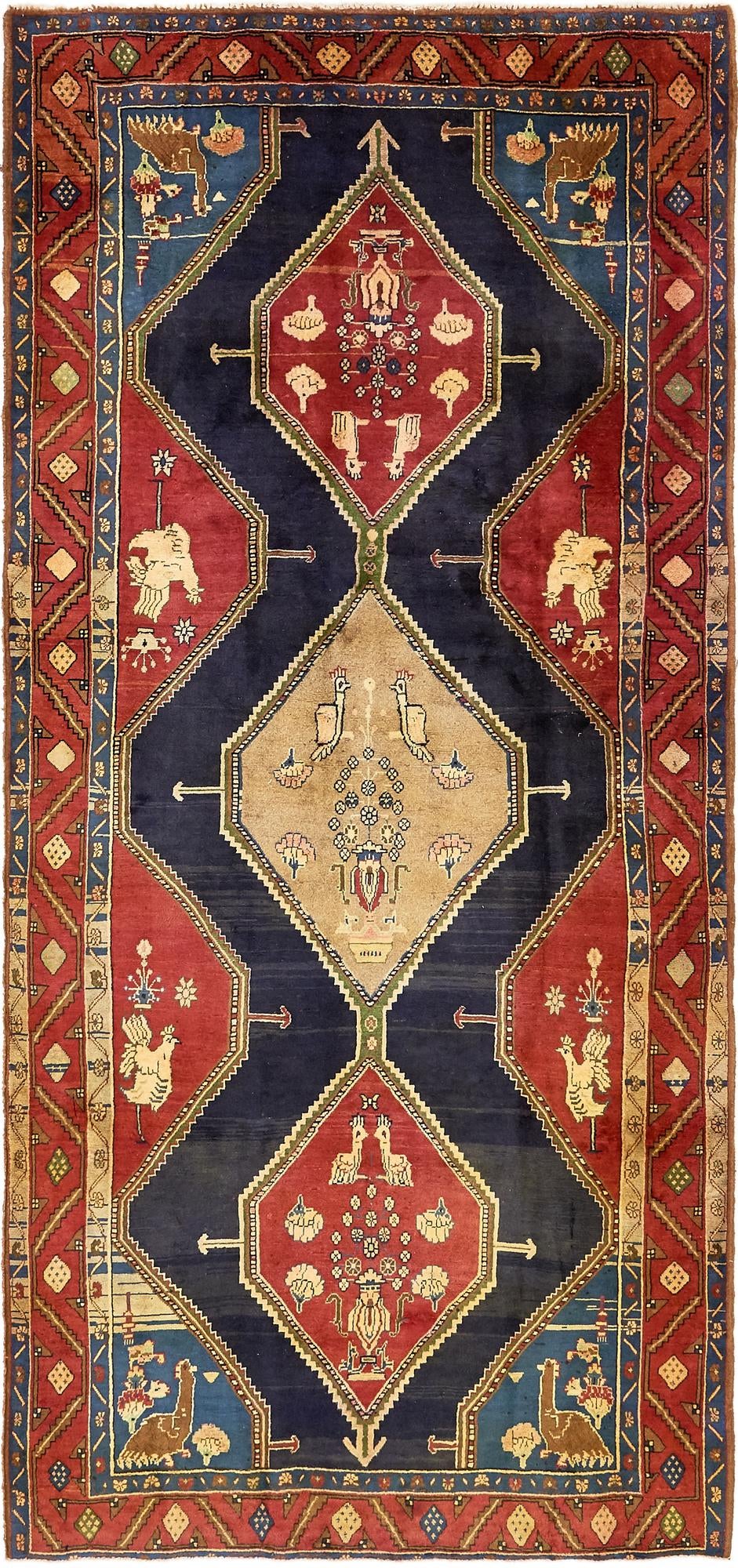 147cm x 323cm Koliaei Persian Runner ...