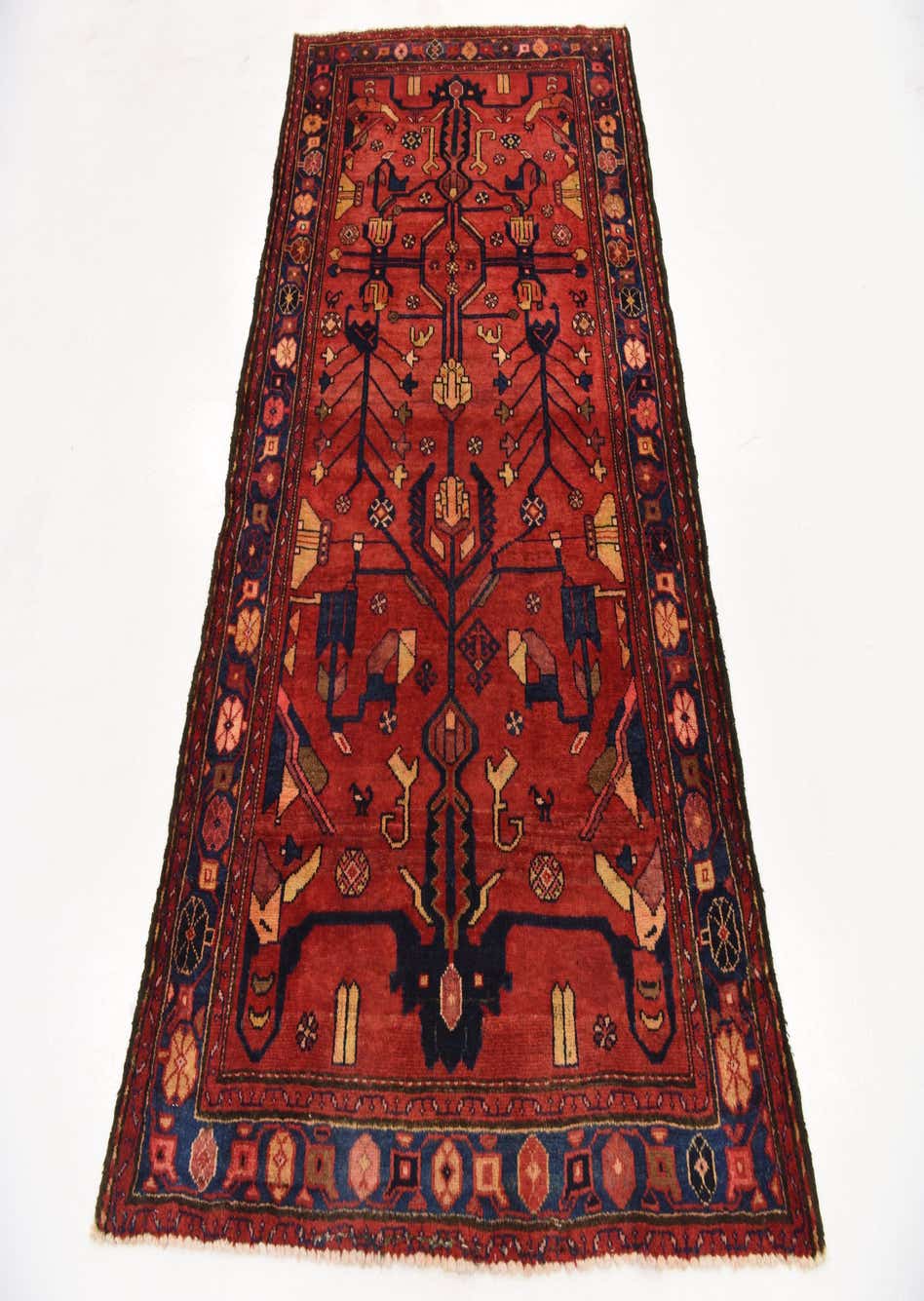 Red 4' x 6' 8 Hamedan Persian Rug eSaleRugs