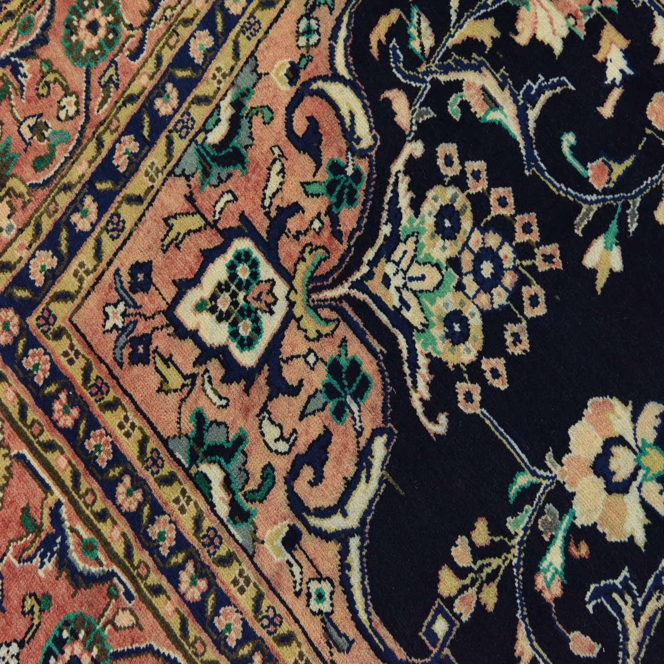 Navy Blue 6' 11 x 10' 4 Nanaj Persian Rug eSaleRugs