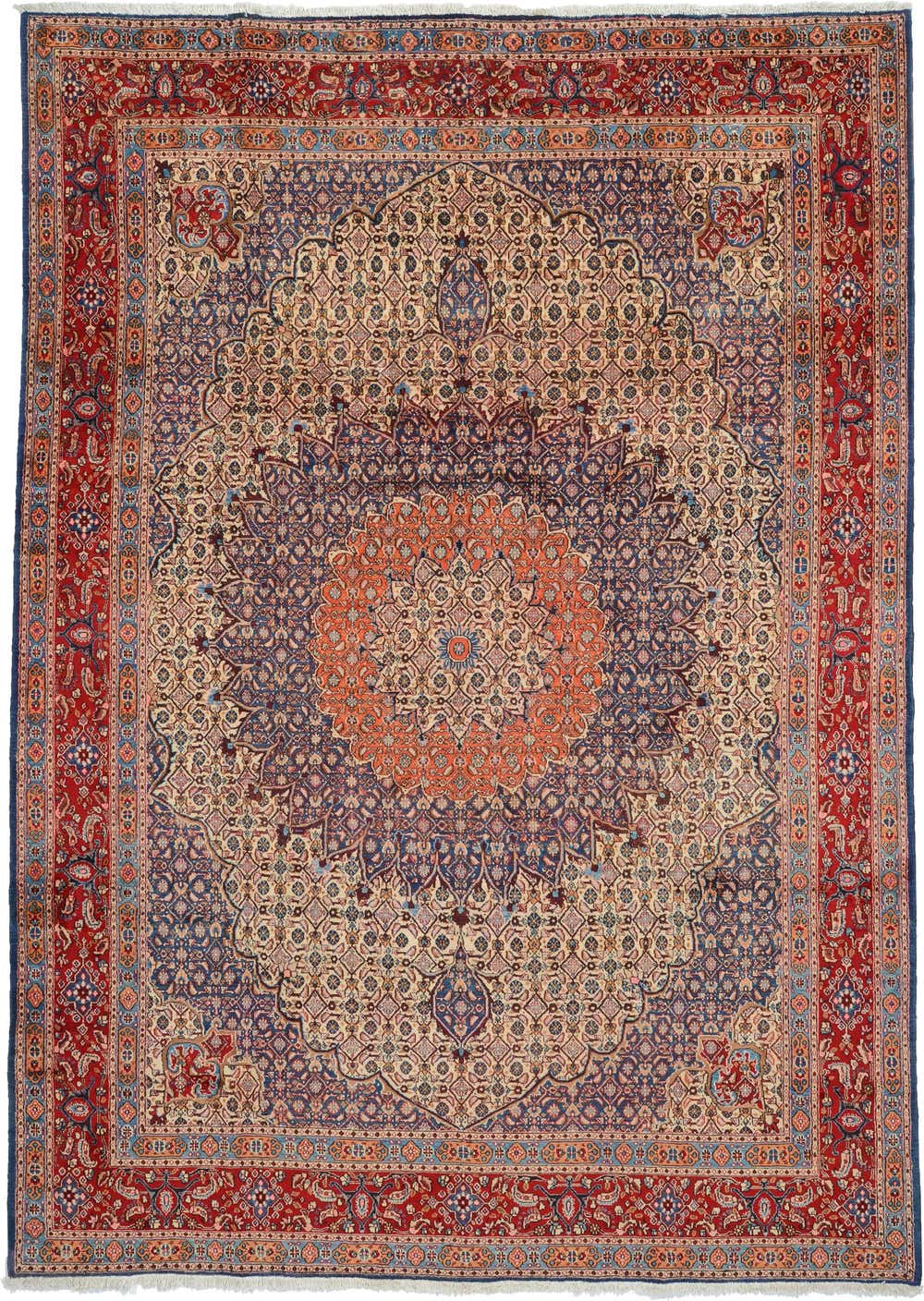 Ivory 9' x 12' 2 Mood Persian Rug eSaleRugs
