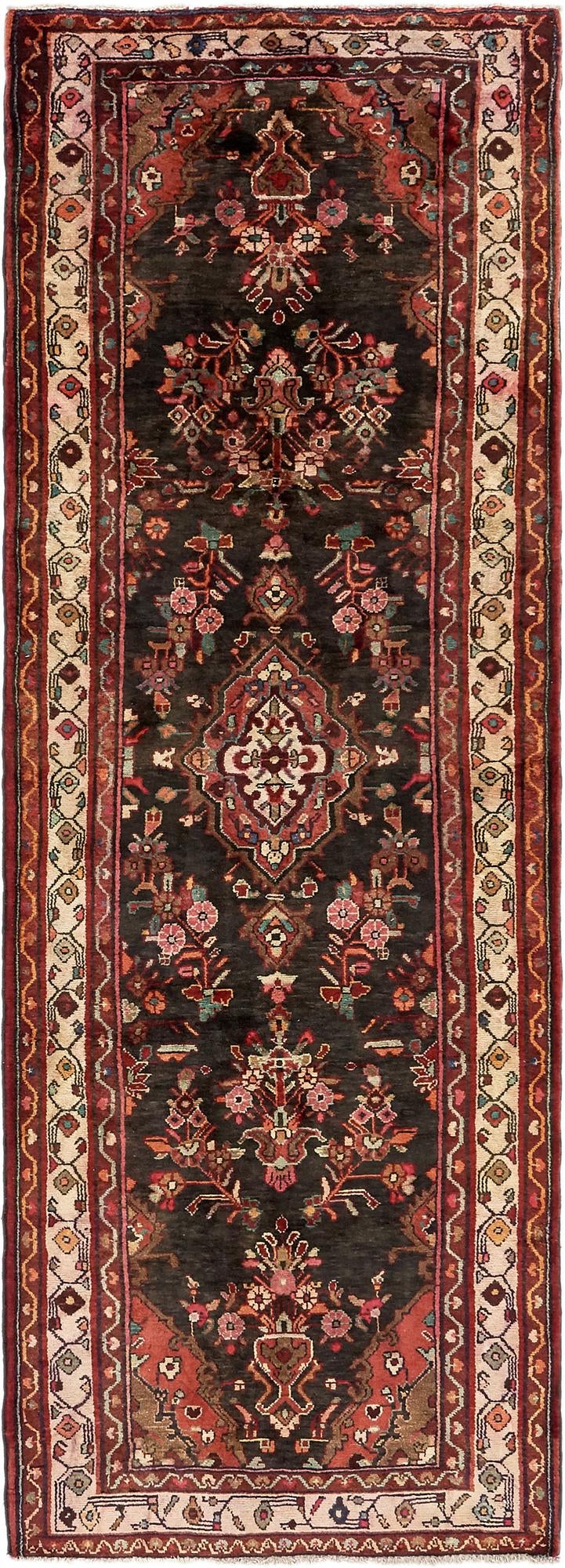 107cm x 305cm Hamedan Persian Runner ...