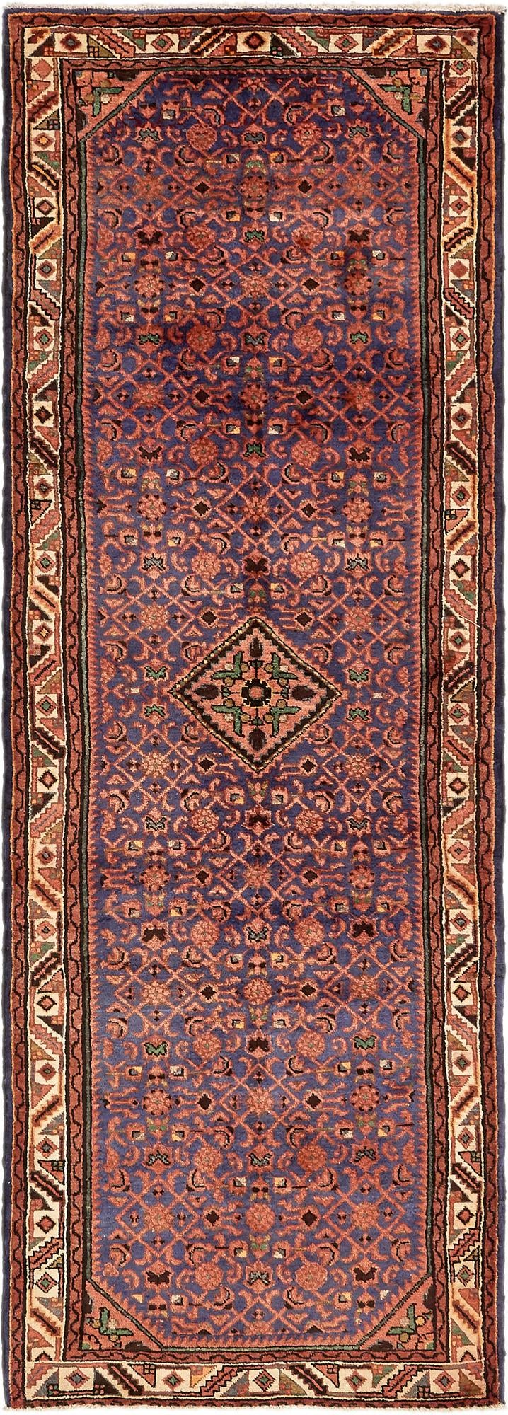 107cm x 318cm Hossainabad Persian Run...