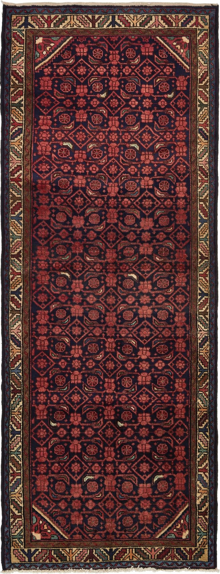 112cm x 297cm Hossainabad Persian Run...