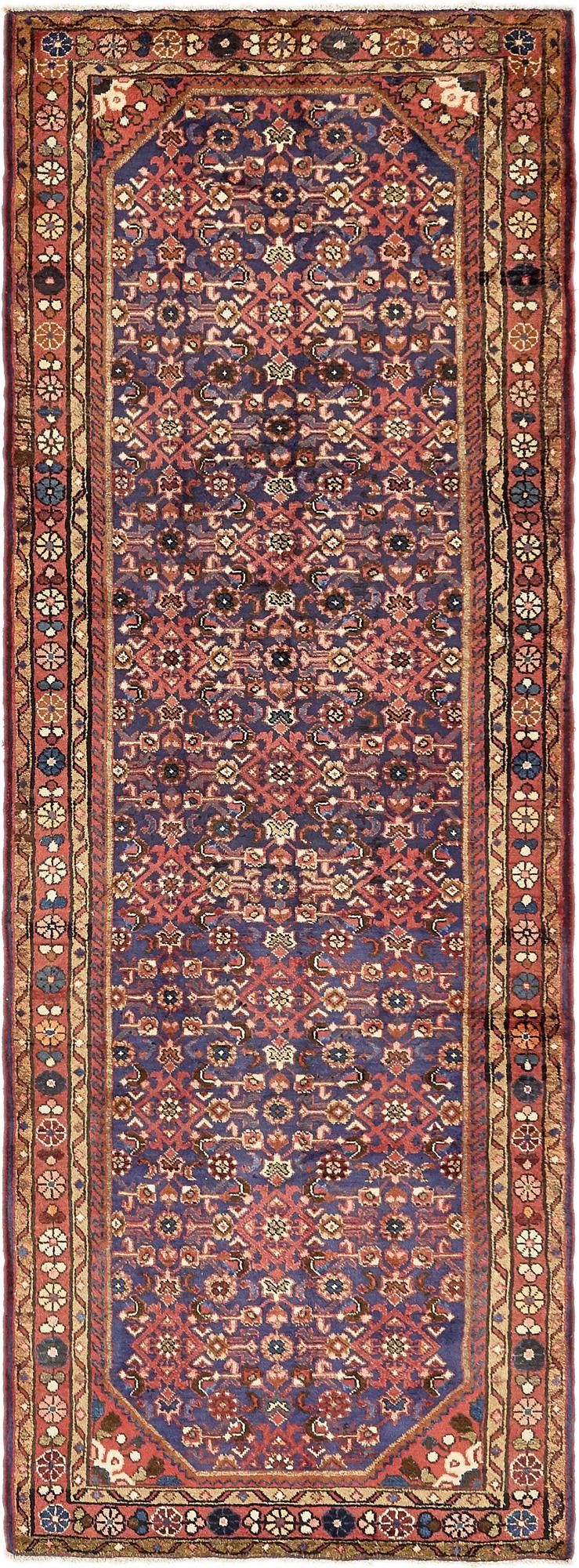 112cm x 318cm Hossainabad Persian Run...