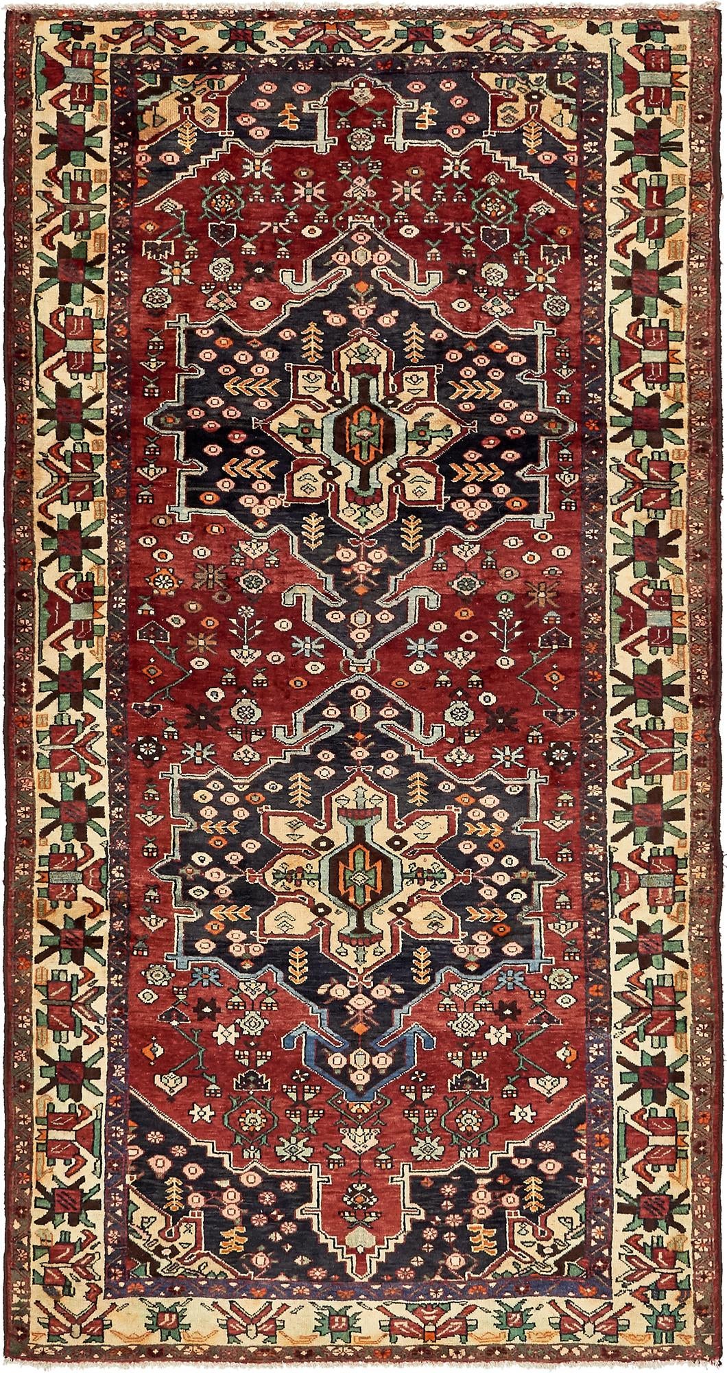 155cm x 297cm Bakhtiar Persian Rug