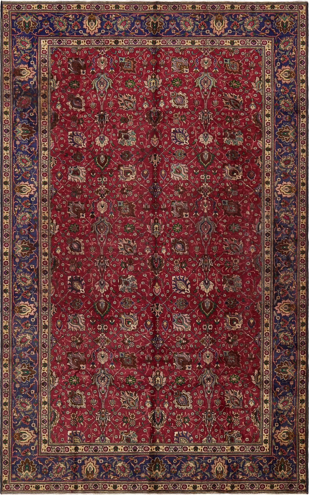 297cm x 488cm Tabriz Persian Rug