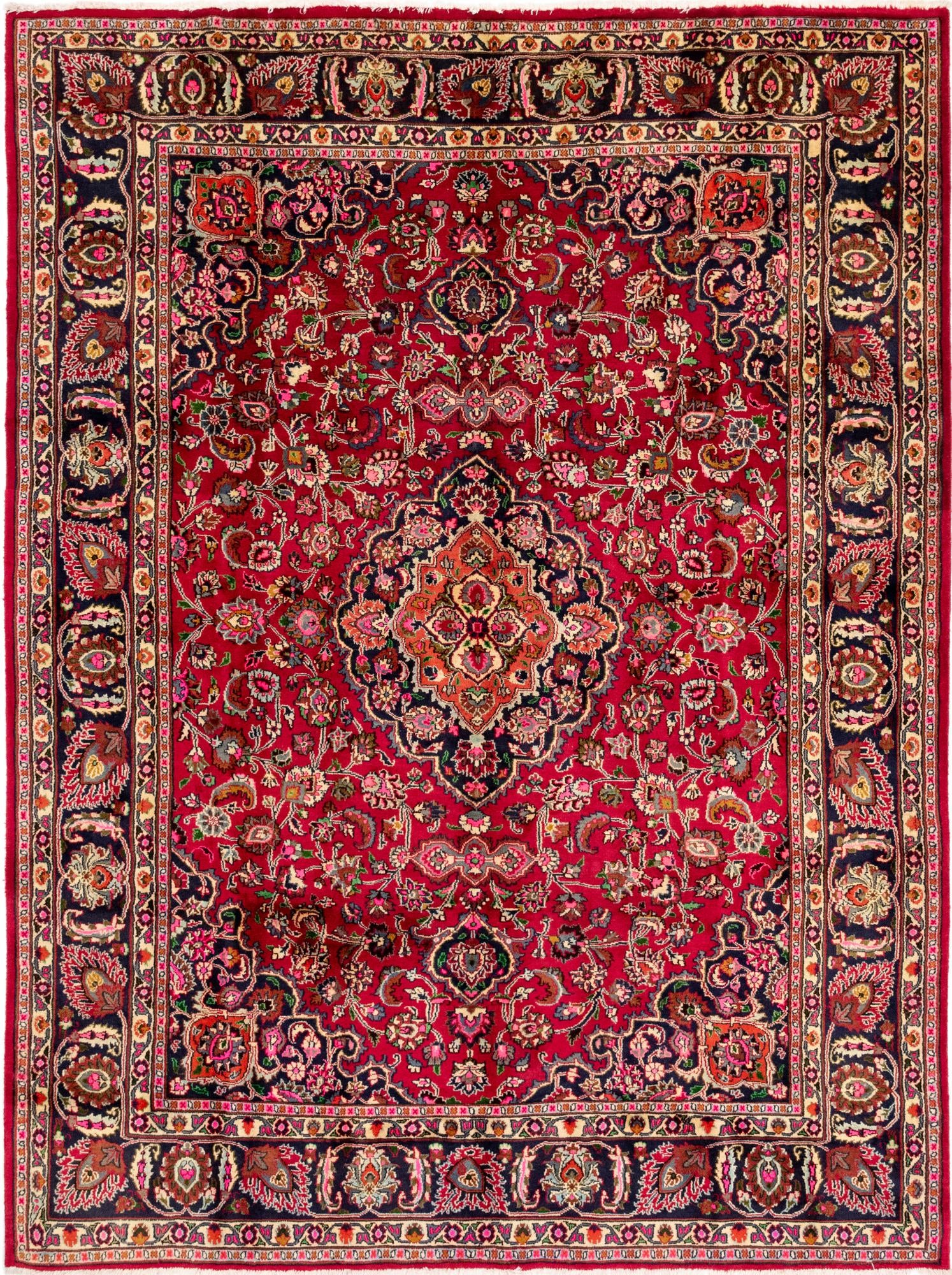 245cm x 325cm Mashad Persian Rug