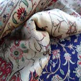 350cm x 400cm Qom Persian Oval Rug thumbnail