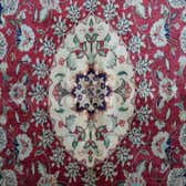 350cm x 400cm Qom Persian Oval Rug thumbnail