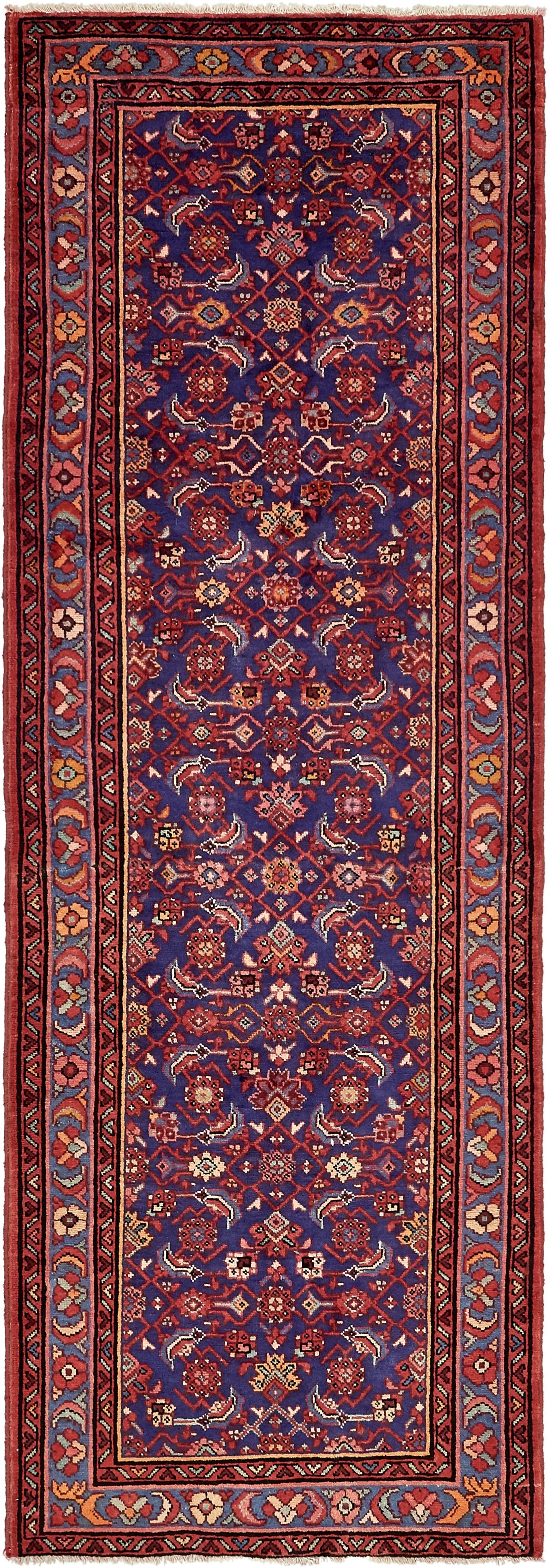 117cm x 312cm Hossainabad Persian Run...