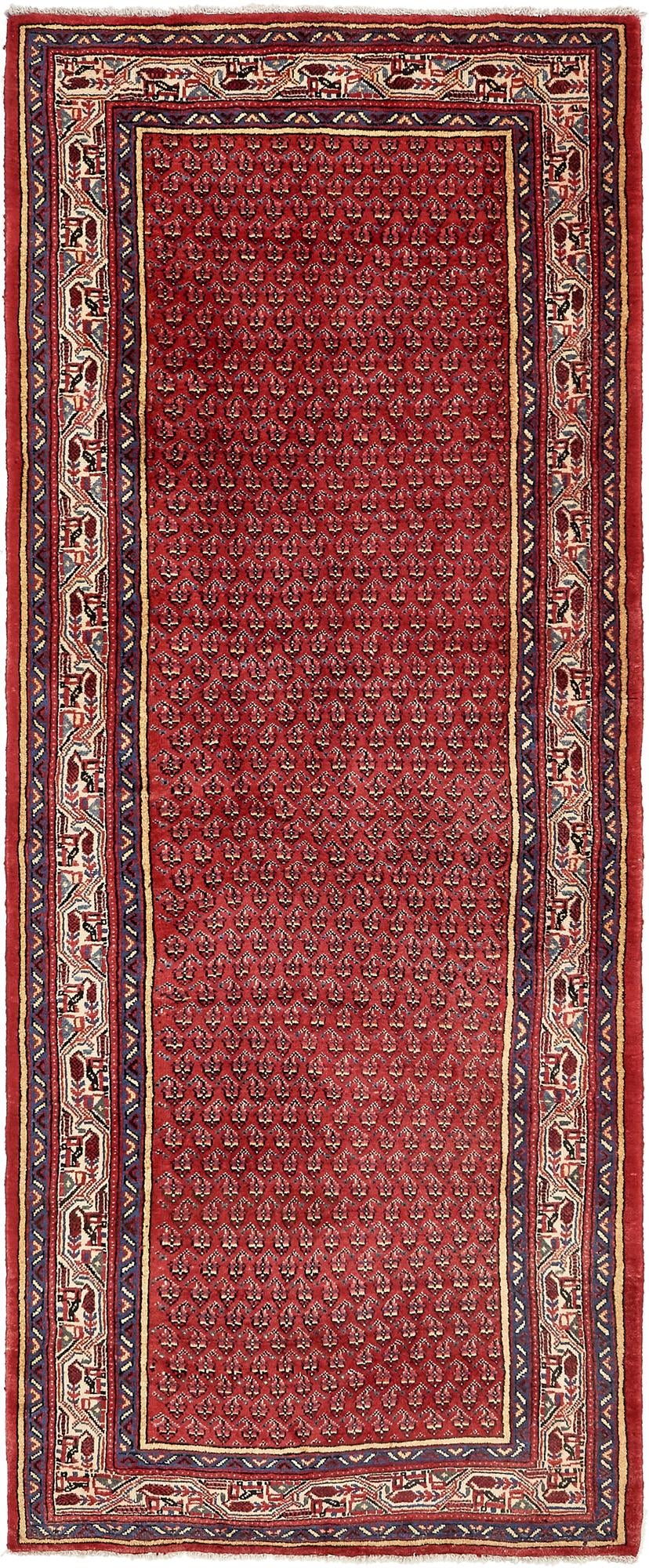 130cm x 323cm Farahan Persian Runner ...