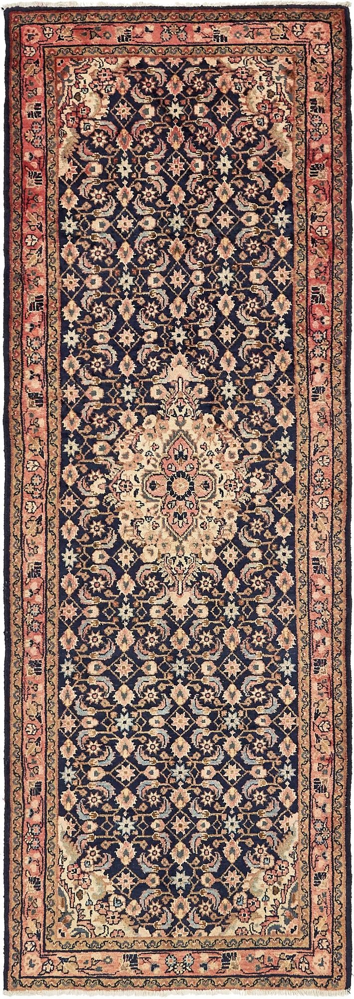 107cm x 305cm Hossainabad Persian Run...
