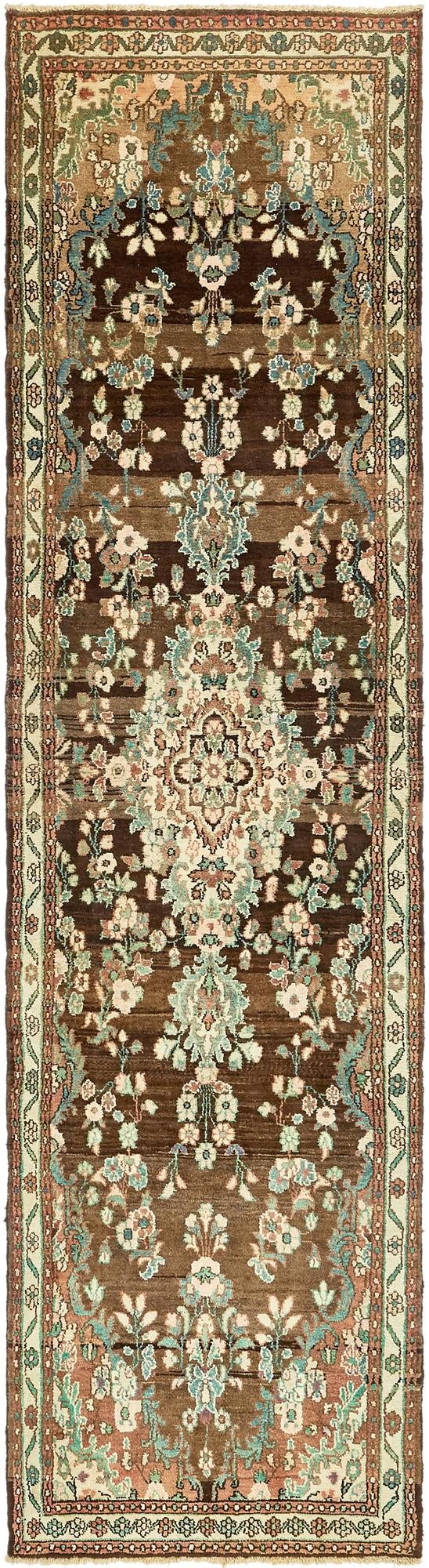105cm x 400cm Hamedan Persian Runner ...
