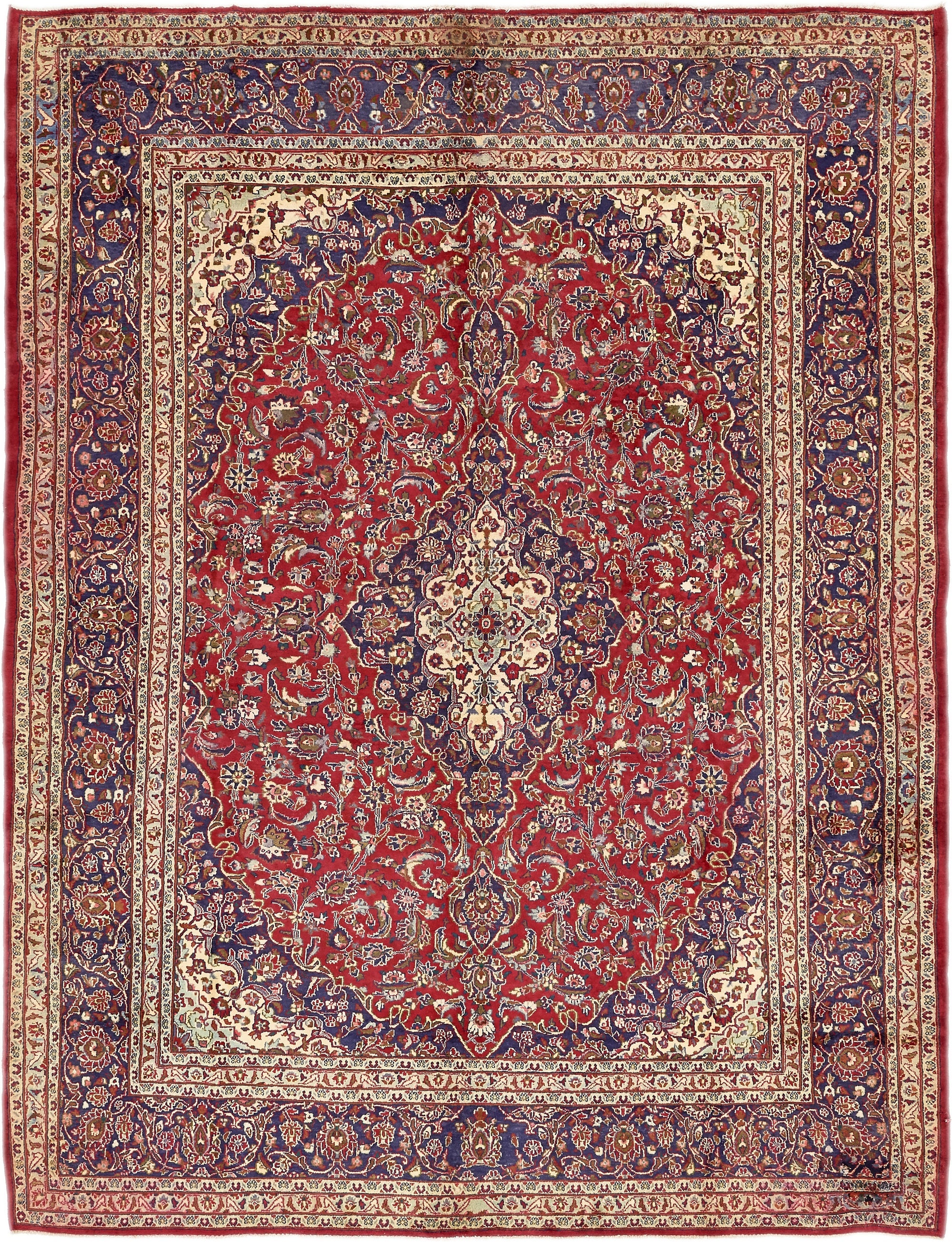295cm x 385cm Mashad Persian Rug