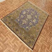 140cm x 208cm Qom Persian Rug thumbnail