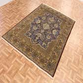140cm x 208cm Qom Persian Rug thumbnail