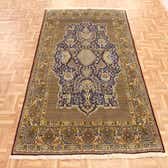 140cm x 208cm Qom Persian Rug thumbnail