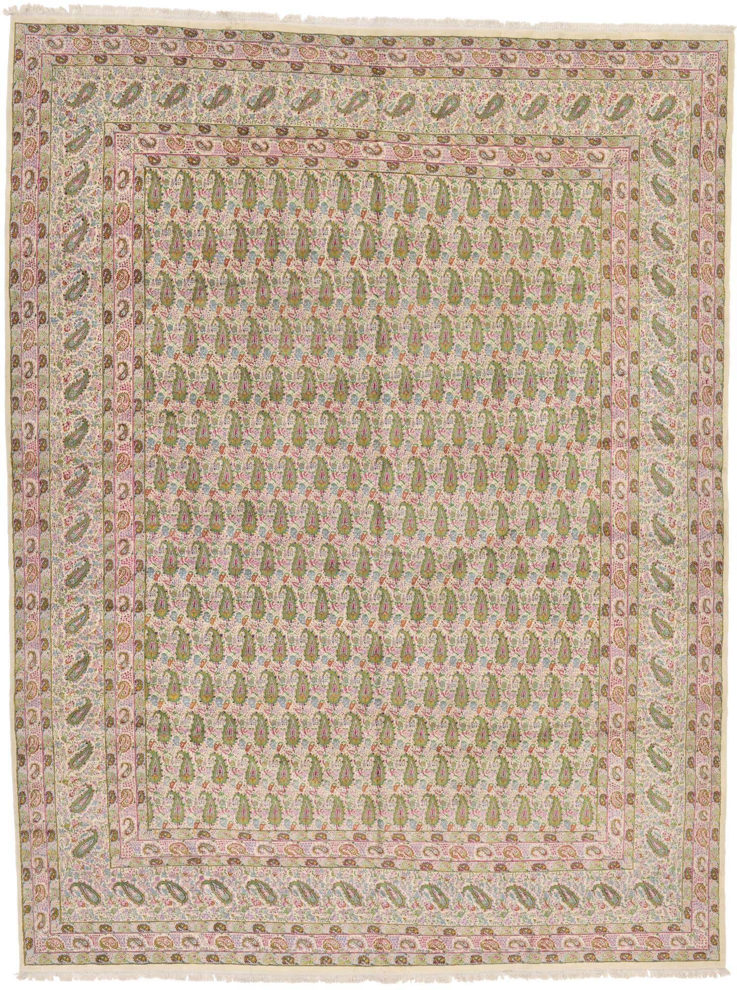 Persian rug Paisley Allover pattern