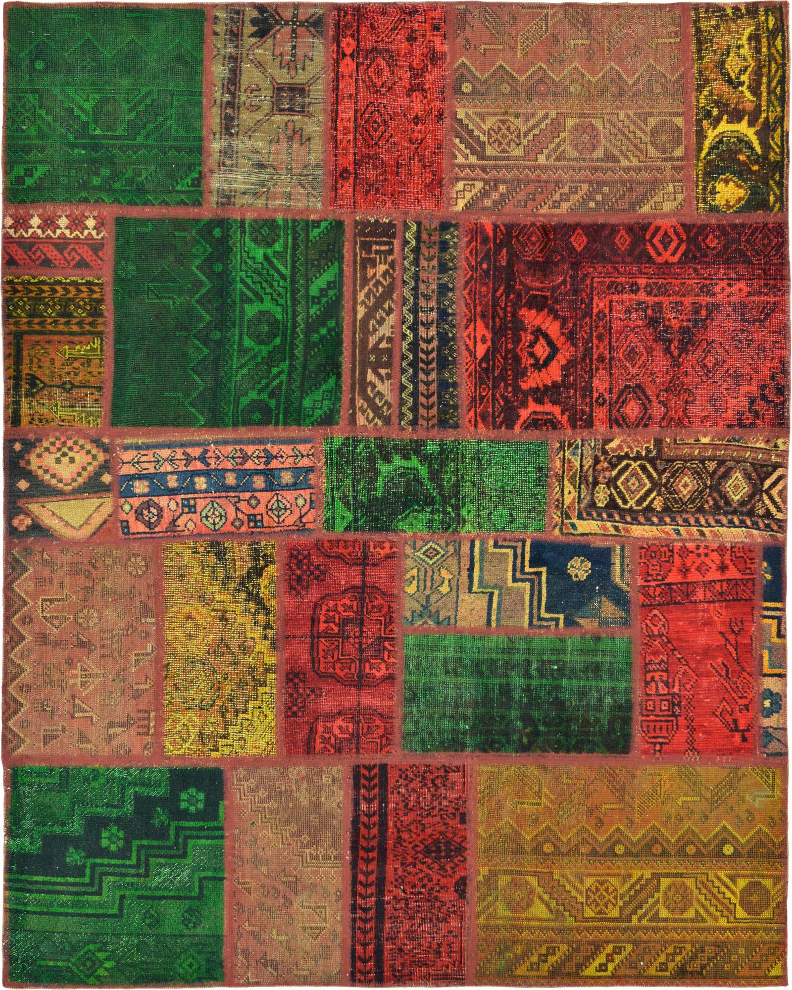 165cm x 208cm Ultra Vintage Persian Rug