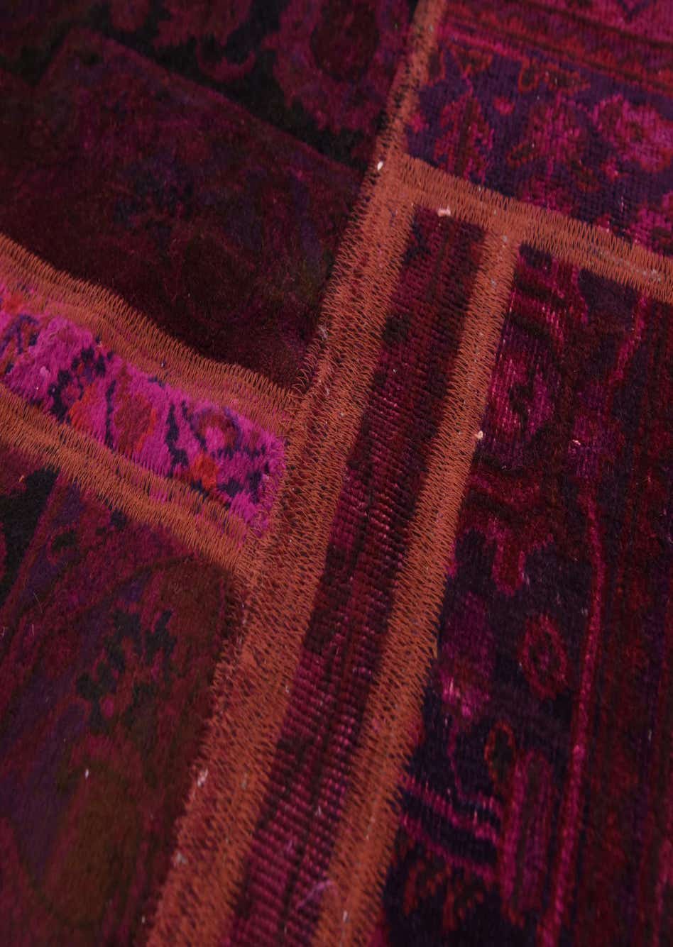 Red 5' 4 x 7' 1 Hand Knotted Ultra Vintage Persian Wool Rug eSaleRugs