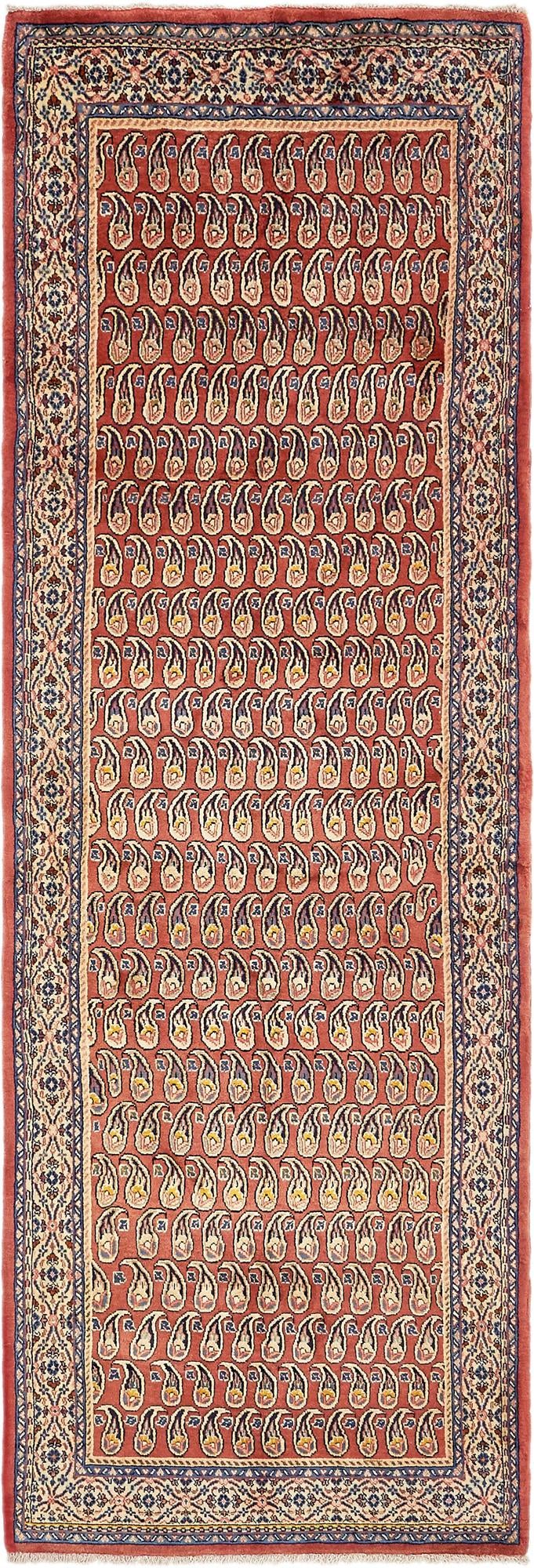 105cm x 320cm Farahan Persian Runner ...
