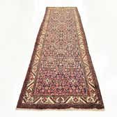 112cm x 338cm Hossainabad Persian Runner Rug thumbnail