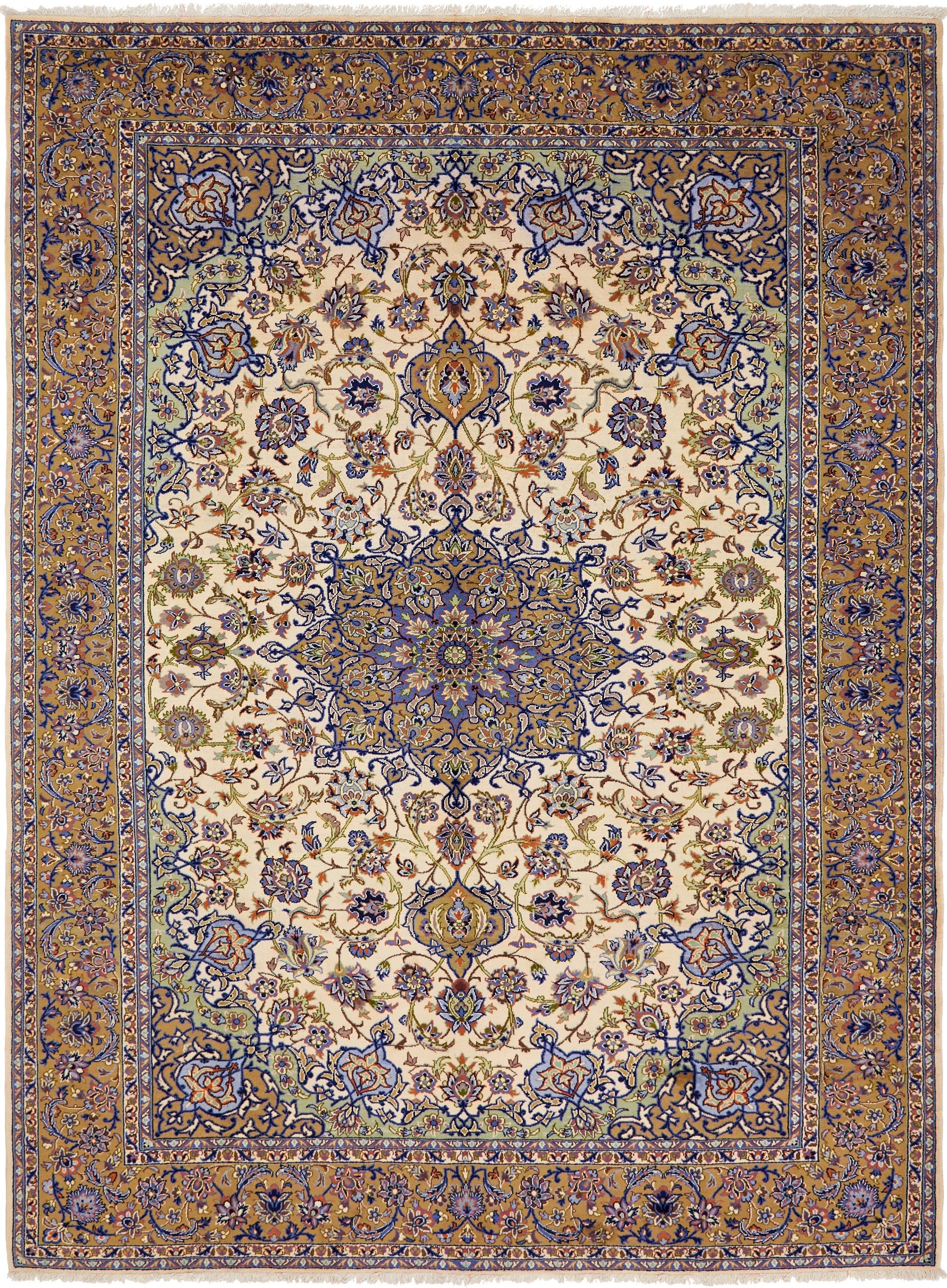 295cm x 395cm Kashan Persian Rug