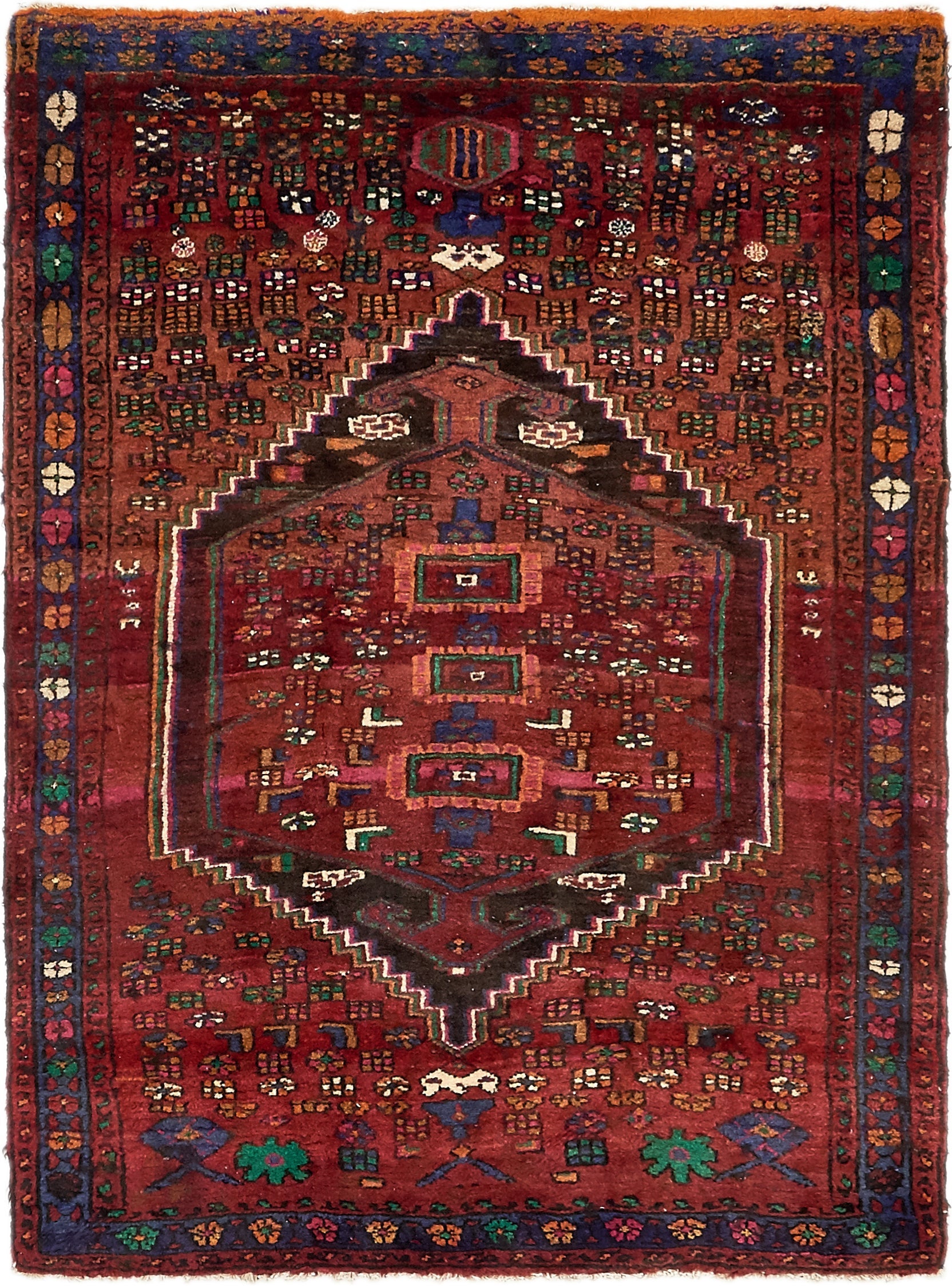 127cm x 175cm Bidjar Persian Rug